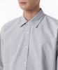 MUSINSA STANDARD Relaxed Fit Oxford Shirt_Non-Pocket [Grey]