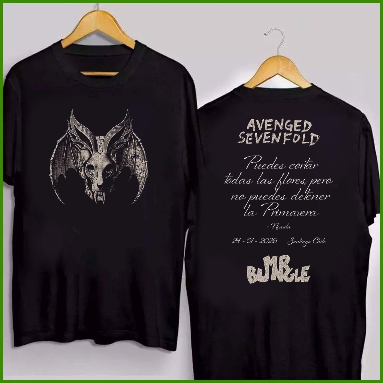 Avenged Sevenfold Santiago Chile 2026 X Mr Bungle At Estadio Bicenten tSHIRT XXXL