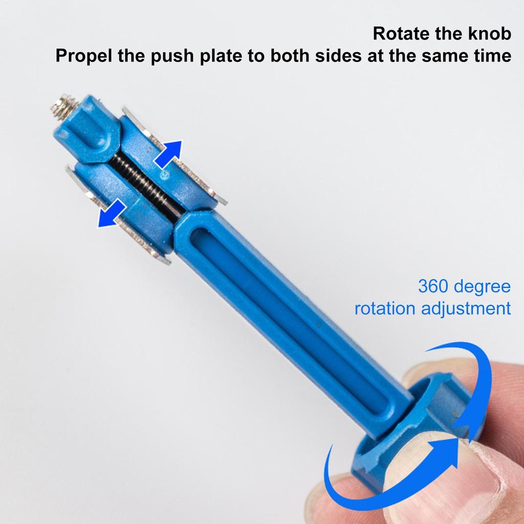 Steel Bicycle Brake Pad Spreader Tool 360 Degree Rotatable Bike Oil Disc Piston Reset Hydraulic Brake Calipers Piston Extension