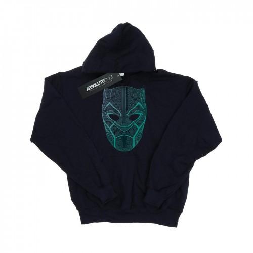 Marvel Mens Black Panther Tribal Mask Hoodie