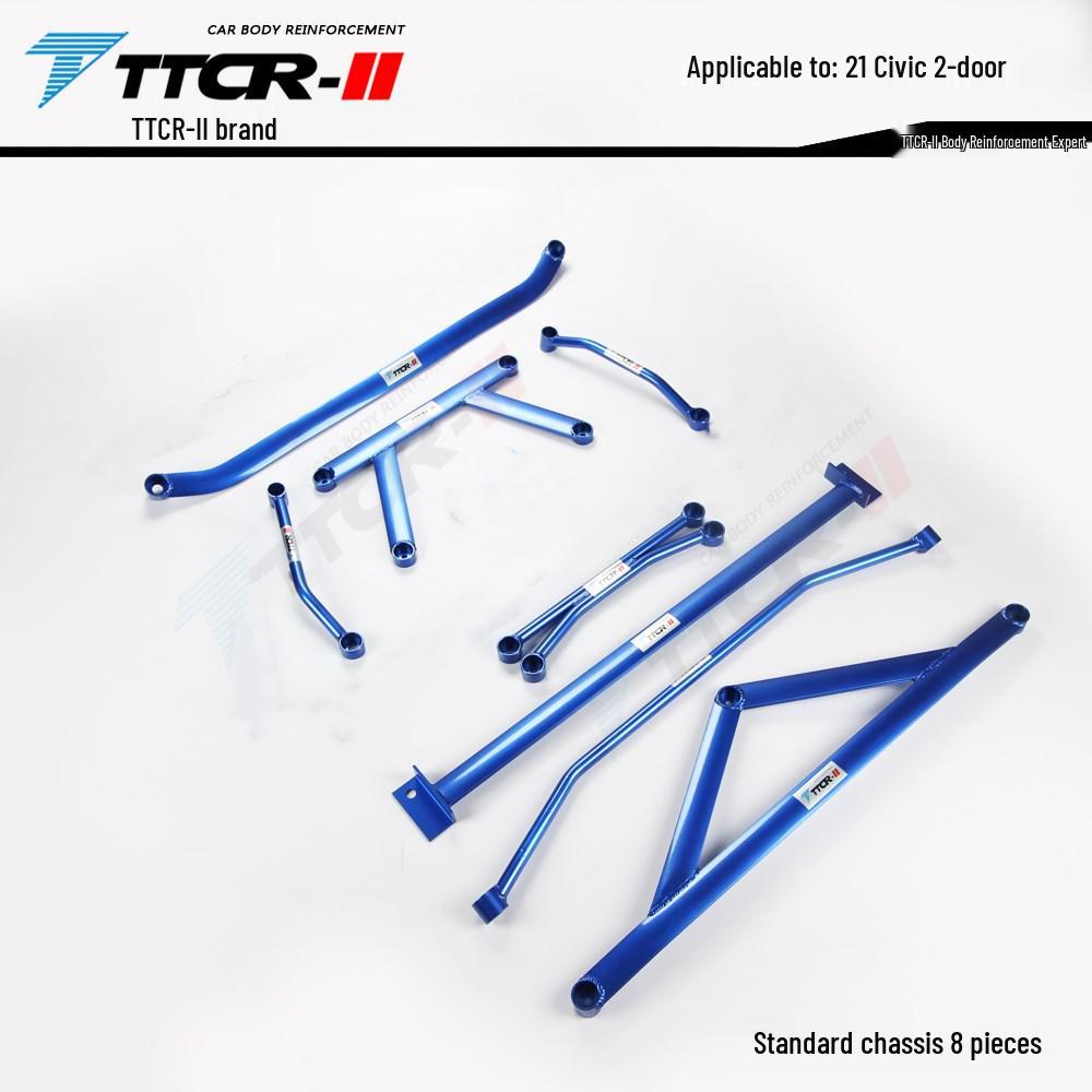 Compatible Sway Bar Chassis Strengthening Parts for 8th–11th Gen Civic, with Specific Compatibility for 10th Gen Models.