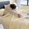 Yousheng Kids Throw Blanket Super Soft Imitation Rabbit-Fur Flannel Blanket Living Room Warm Blanket Home Decor