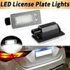 2PCS LED Number License Plate Light Canbus For Nissan Sentra B18 20- C27 16-19 Versa Sedan N18 Altima 19- For Suzuki Landy 16-up License Plate Lights