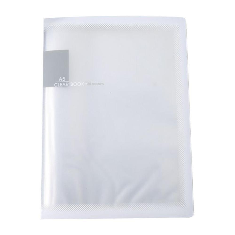 Transparent Landscape Sticker Storage Book 20/40 Pages A4/A5 Sticker Organizer File Bag  Students