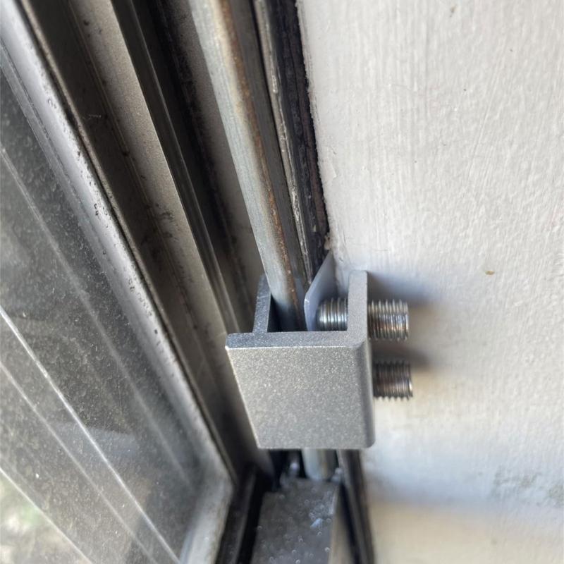 Sliding Security Window Lock with Key Adjustable Window Lock Security Window Stoppers for Patio Bedroom Home and Office