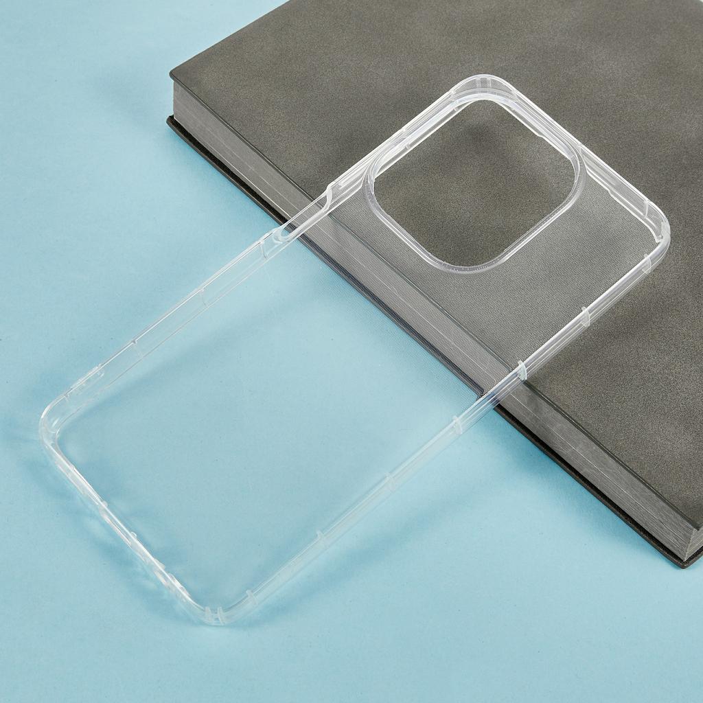 For Oppo A3x 5G/4G Case Transparent TPU Phone Back Cover Airbag Protection