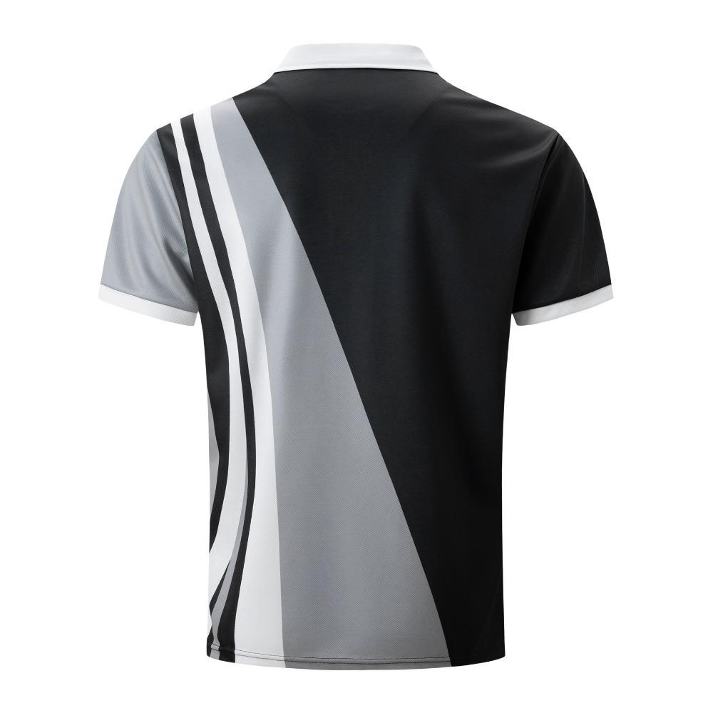 Summer Men's Short Sleeved Button Pocket Polo Shirt