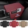 PU Leather Car Armrest Mat Tissue Boxes Height Pad Armrest Box For Impreza Legacy WRX STI BRZ XV WRC Forester Crosstrek Outback