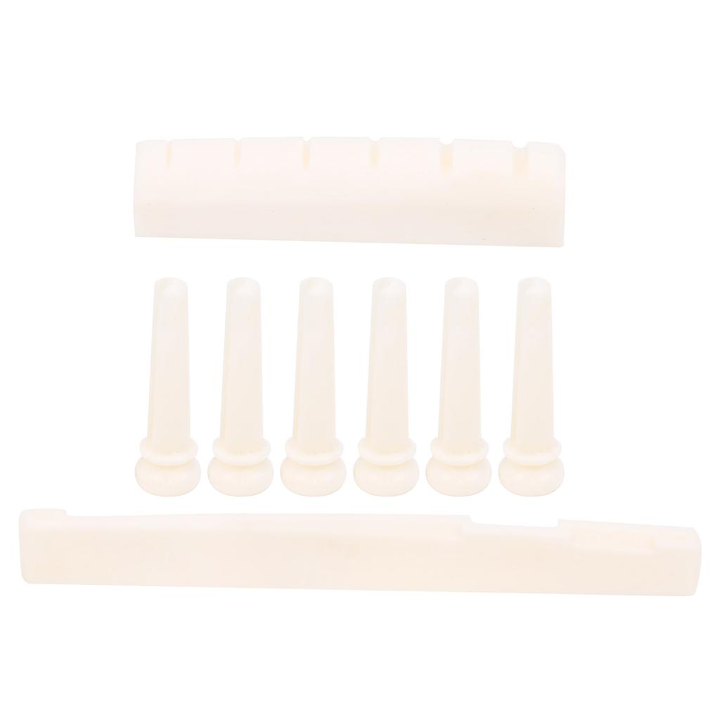 String Stud Ox Bone Guitar Nut and Saddle Nails Replacement Musical Instrument Accessories