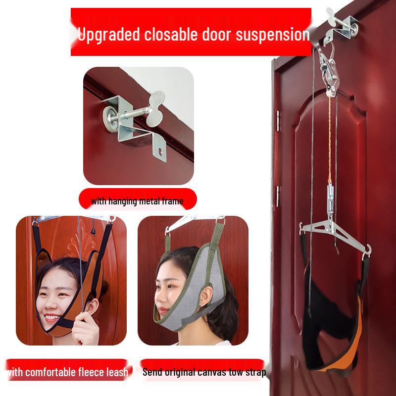 Cervical Traction Device for Neck Pain Relief and Physiotherapy