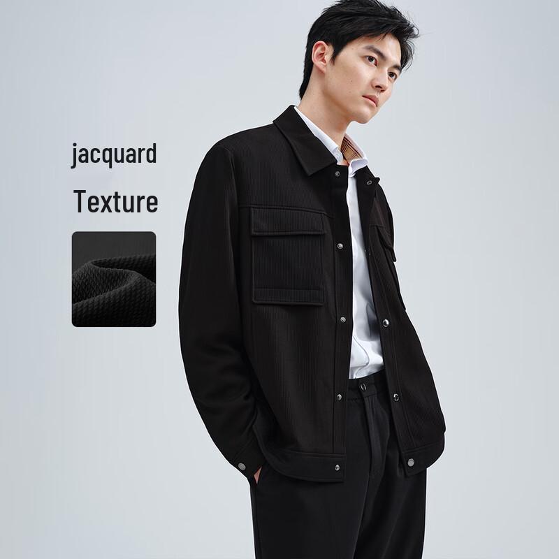 

Navigare Men s Simple Solid Color Short Jacket M/48