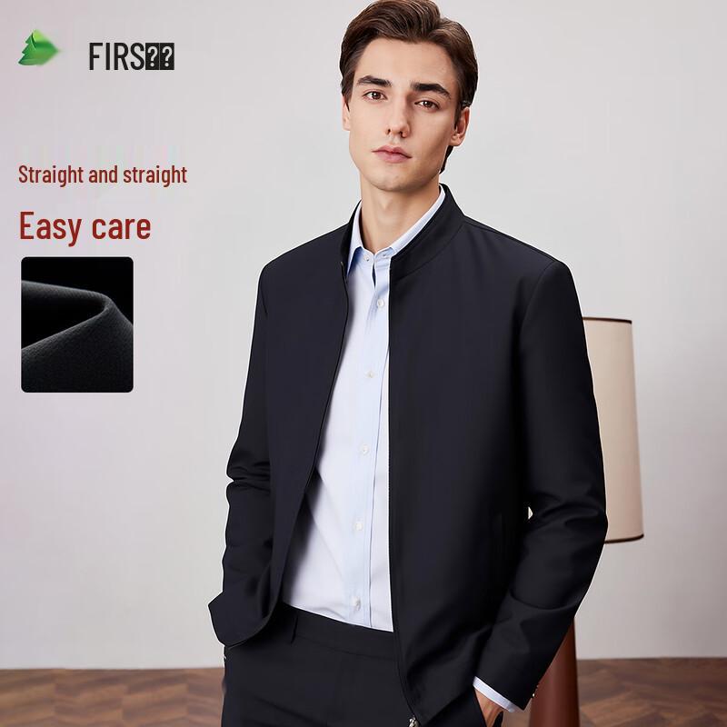 

Shanshan Men s Business Stand-Collar Jacket 3XL