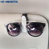 HZ-MONSTAR Car Eyeglass Holder with Sun Visor Card Clip Diamond Rhinestone Car Windshield Top