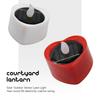 Romantic Solar LED Candle Light Heart Shape Simulation Waterproof Candle Decorative Lamp Flameless Candle for Party Garden Decor