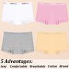4Pcs Women's Lace Panties Cotton boxer briefs Seamless Sports Boxers Underwear Female Briefs Lingerie Intimate Underpant