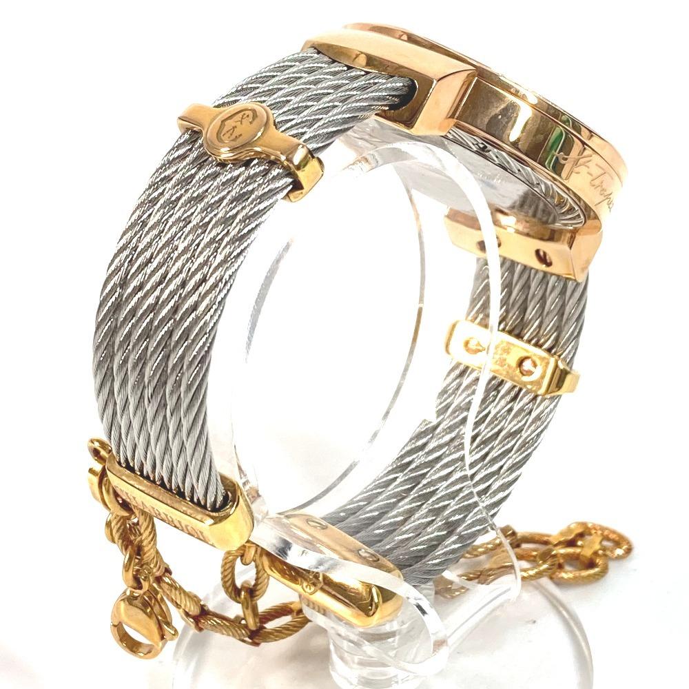 CHARRIOL ST35PD1.560.010 St.TROPEZ Saint Tropez 35 Bangle Wristwatch Unused