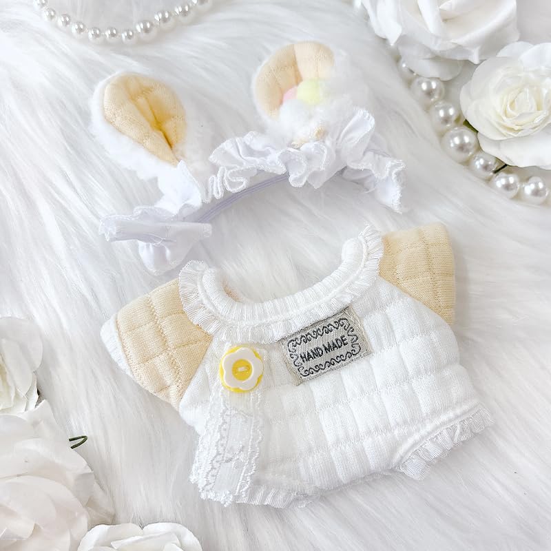 Baby Clothes & Head Dress Set for Plush Toys [15cm] G.triger Oshi-Nui (Snuggle) - Yellow [Used]