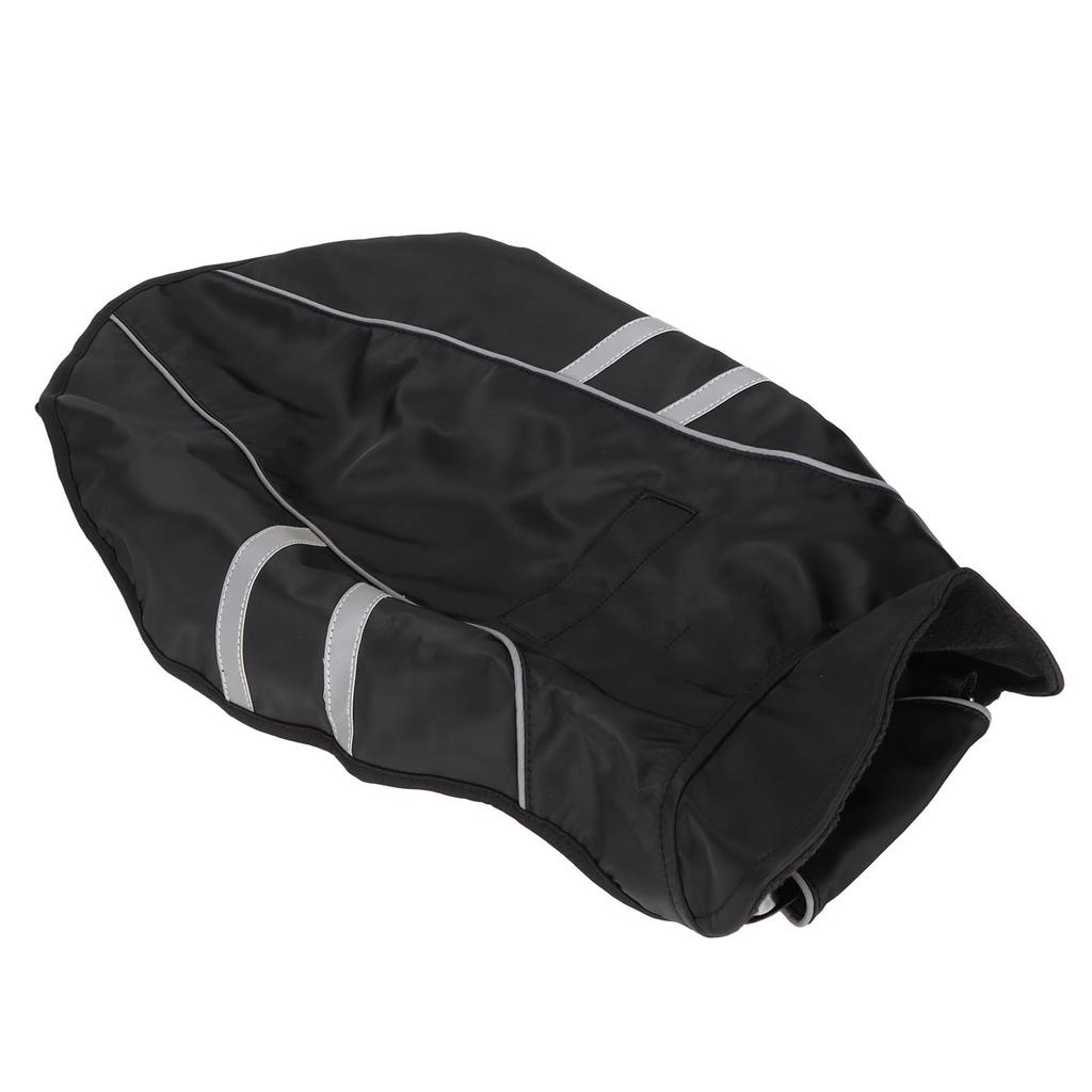 Hunde Regenjacke Leicht Verstellbar Wasserdicht Haustier Poncho mit Reflektorstreifen für Haustiere Hunde S
