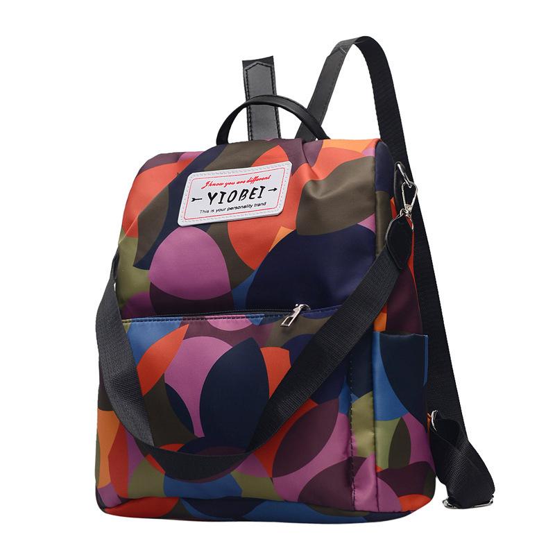 New multifunctional backpack large capacity anti-theft Oxford cloth backpack women's backpack travel