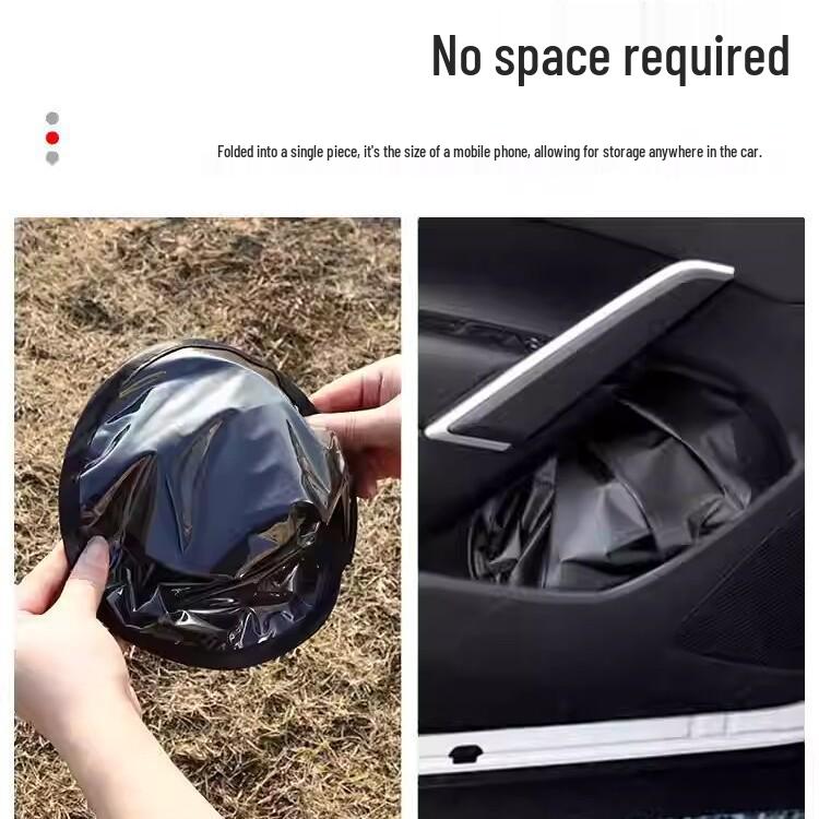 Car Sunshade: Manual Sun Protection & Heat Insulation with Strong Electrostatic Film for Privacy & Light Blocking on Side Windows