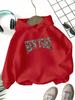 Trendy children's clothing - Autumn/Wintergirls'casual hoodesweatshirtstylishcomfortable andwarmperfectforHalloweenandChristmas.