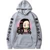 Kamado Nezuko Módní Mikiny Pánské Dámské Mikiny s Kapucí Módní Hip Hop Ležérní Pulovry Podzimní Mikina