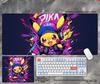 Cyberpunk Pikachu Pokemon Gaming Mouse Pad Custom Size NonSlip Desk Mat UltraClear Print Keyboard Pad for Gamers