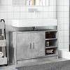 VidaXL Concrete Grey Sink Cabinet 90x29x55 Cm Engineered Wood, Bathroom Cabinet, Storage Cabinet Room 848125