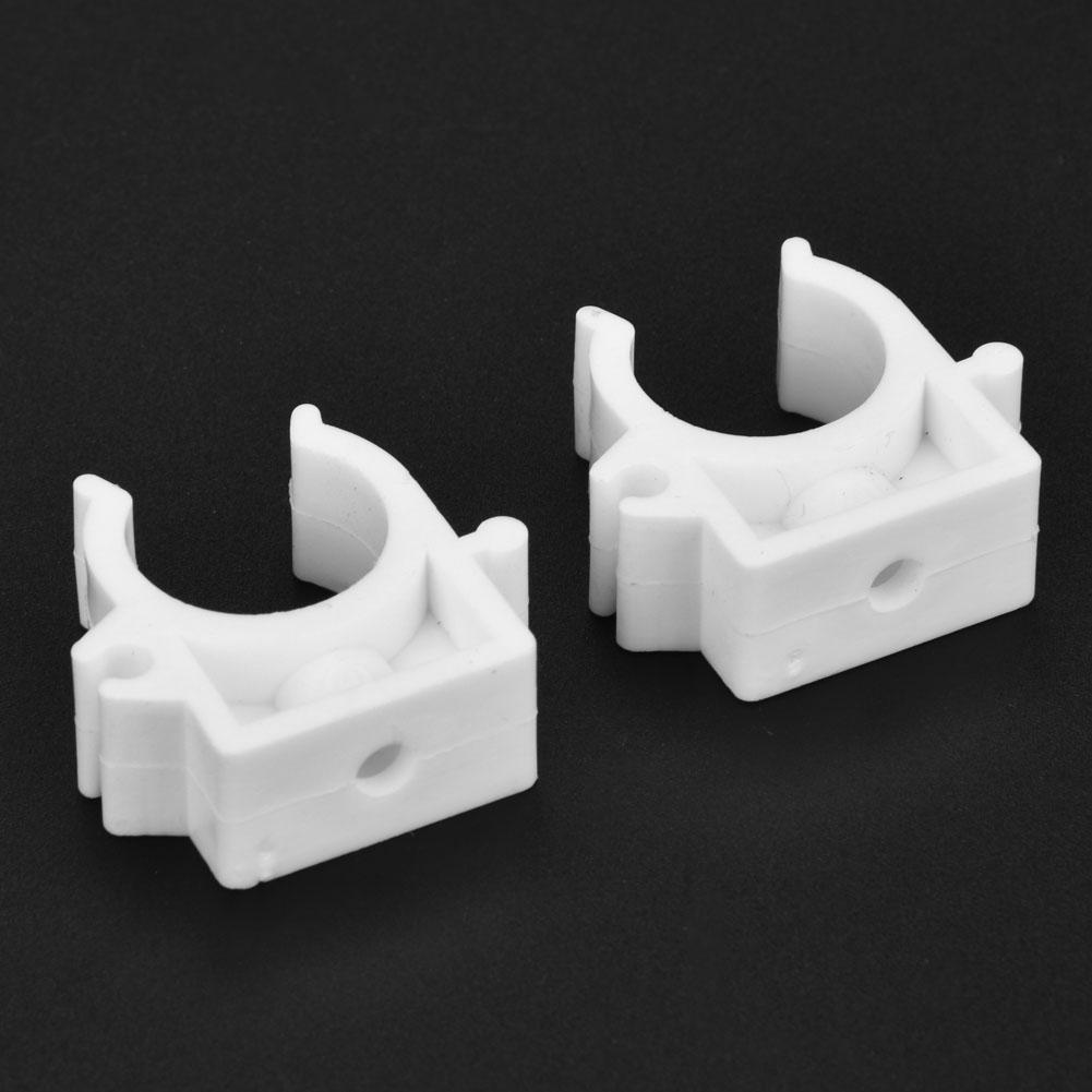 20pcs 16Celsius20Celsius25Celsius32mm U Shaped Combination Pipe Clamp Fixed Clips with Screws (16mm)