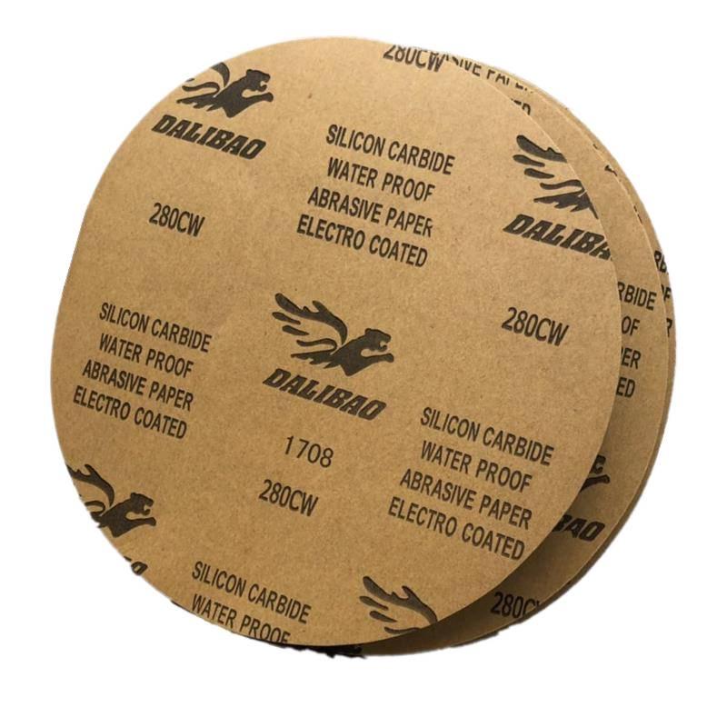Leopard Brand Round Sandpaper 200MM/230MM, Non-Adhesive, Metallographic, Grit Sizes 60 To 5000