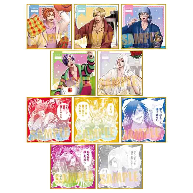 Bell House Junket Bank Trading Shikishi (Art Board) - Pajama Party - 1 BOX - Approx. W118 x H118mm - Paper
