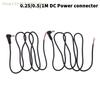 1PC DC Power Cable 5.5 X 2.1mm/2.5mm Right Angle DC Power Cable DC Male Plug Power Connector Plug Connector Extension Line