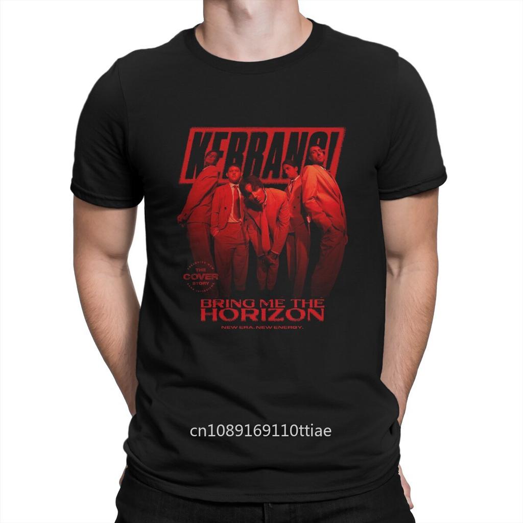 Kerrang Band T-Shirts for Kerrang Humorous Pure Cotton Tees Round Collar Short Sleeve T Shirt Summer Clothes Unisex