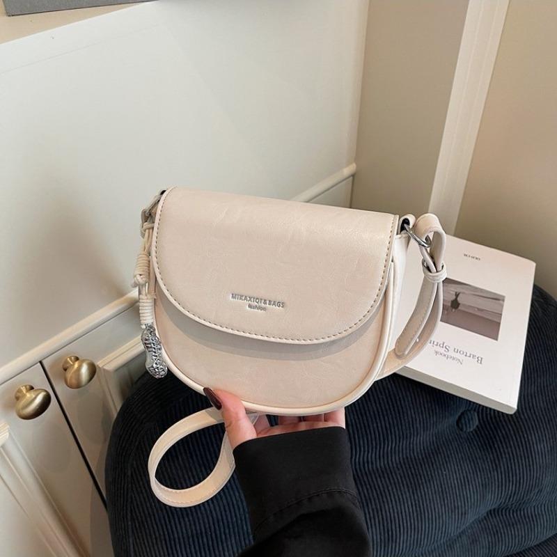 Saddle Bag Women's Messenger Bag Bag New Trendy Girl Summer Simple Fashion Shoulder Bag Women