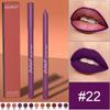 23 Kolory Piankowy Lipliner Trwały Wodoodporny Szminka w Pisaku Miękka Mgiełka Delikatne Różowe Brązowe Fioletowe Kolory Matowa Kredka do Konturowania Ust