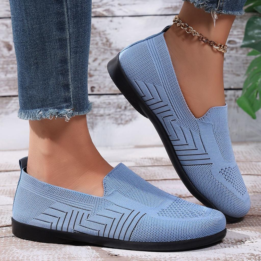Women's Shoes Breathable Single Shoes Soft-soled Flat Shoes Casual Shoes