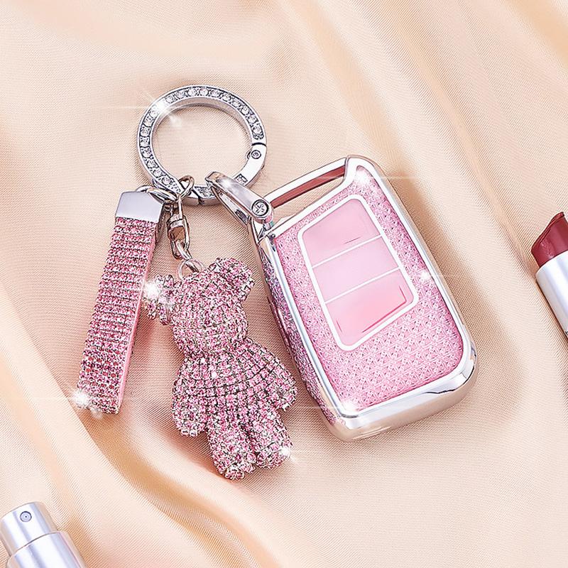Luxury Diamond Pattern Tpu For Vw Volkswagen Magotan Magotan Gte Passat B6 B7 B8 Cc Arteon Remote Smart Car Key Case Cover Fob