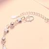 925 Silver Stars Bracelets For Women Fashion Korean Designer Frosted Bead Bracelet Beautiful Party Wedding Jewelry Gift