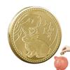 Luck Decorative Rabbit Mascot New Year Gifts Collectible Commemorative Coin Rabbit Coin Souvenir