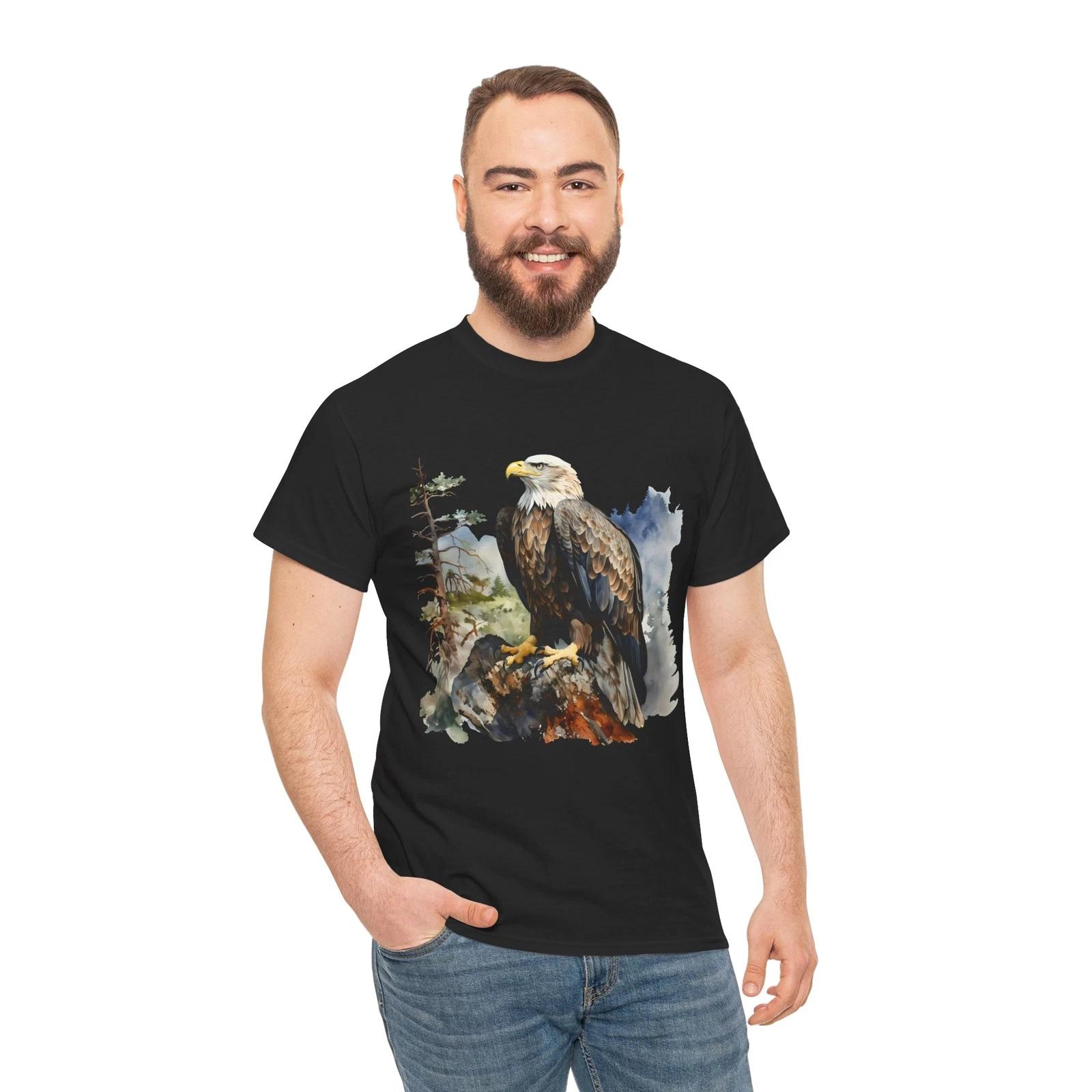 American Bald Eagle Patriotic Symbol Of Freedom T-Shirt XL