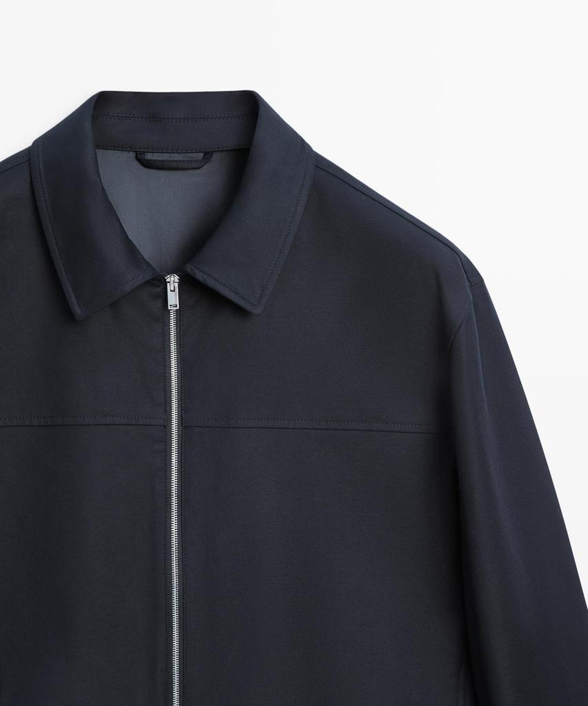 Massimo Dutti Cotton Blend Jacket