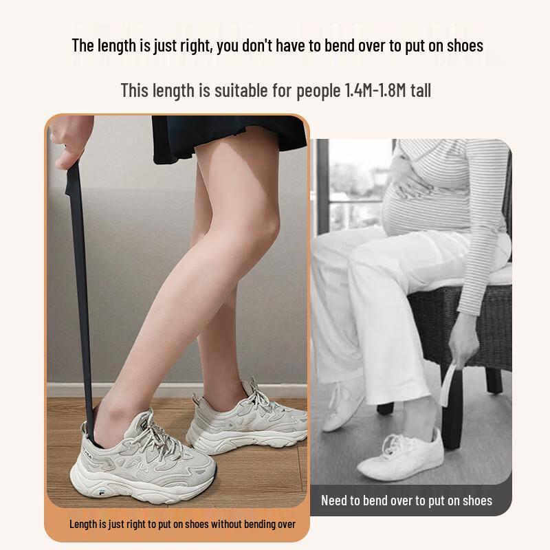 Magnetic Long-Handle Shoehorn