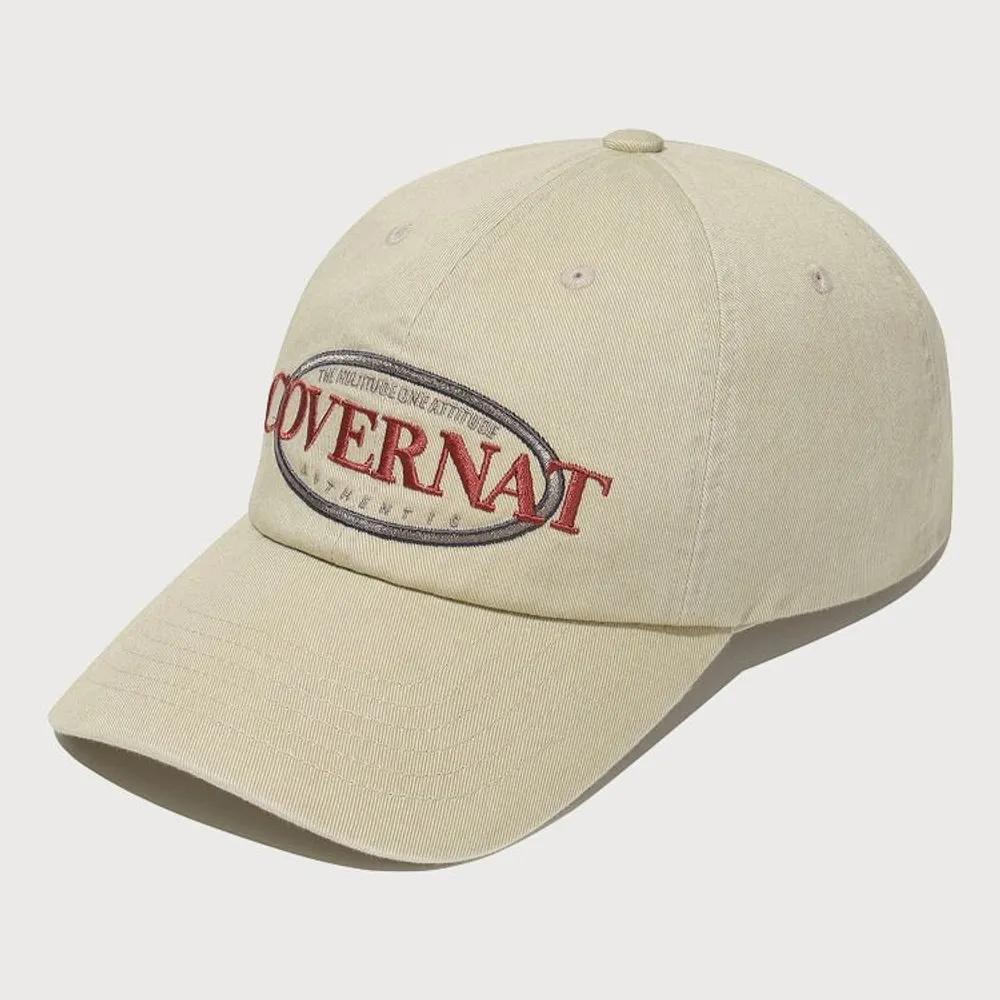 [COVERNAT] Vintage Cozy Fit Ball Cap Beige CO2606CA06BE