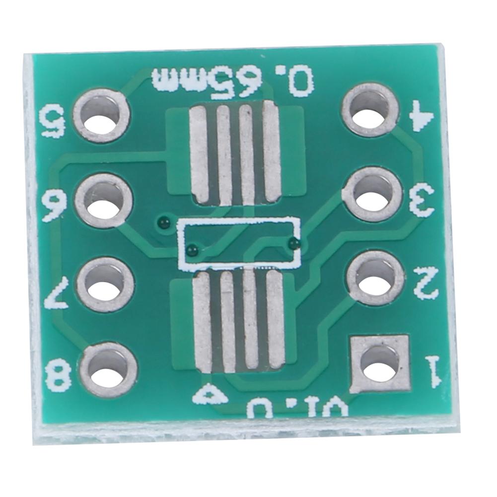 100PCs Adapter Board Converter Module Lightweight SOP8 SSOP8 To DIP8 TSSOP8 DIP SMD To Inline