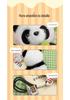 Adorable Panda Plush Toy Keychain - Cute, Fun Pendant for Bags & Gifts