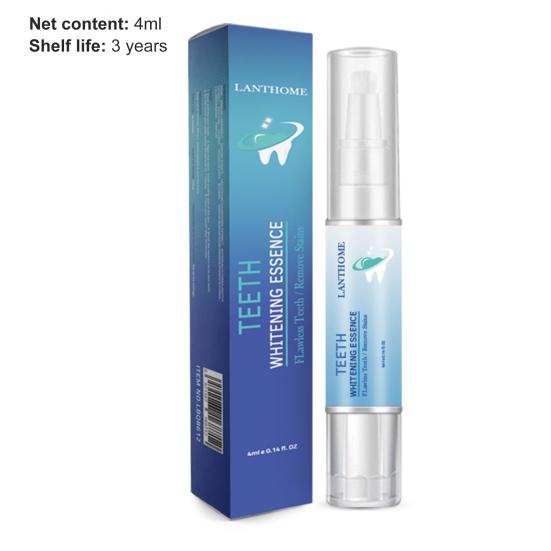 4ml Teeth Whitening Pen Stain Remove Protect Gum Teeth Repair Quick Acting Teeth Whitening Pen for Beauty