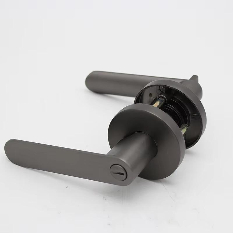 Zinc Alloy American Style Privacy Handle Lock for Bathroom, Restroom, or Storage Room