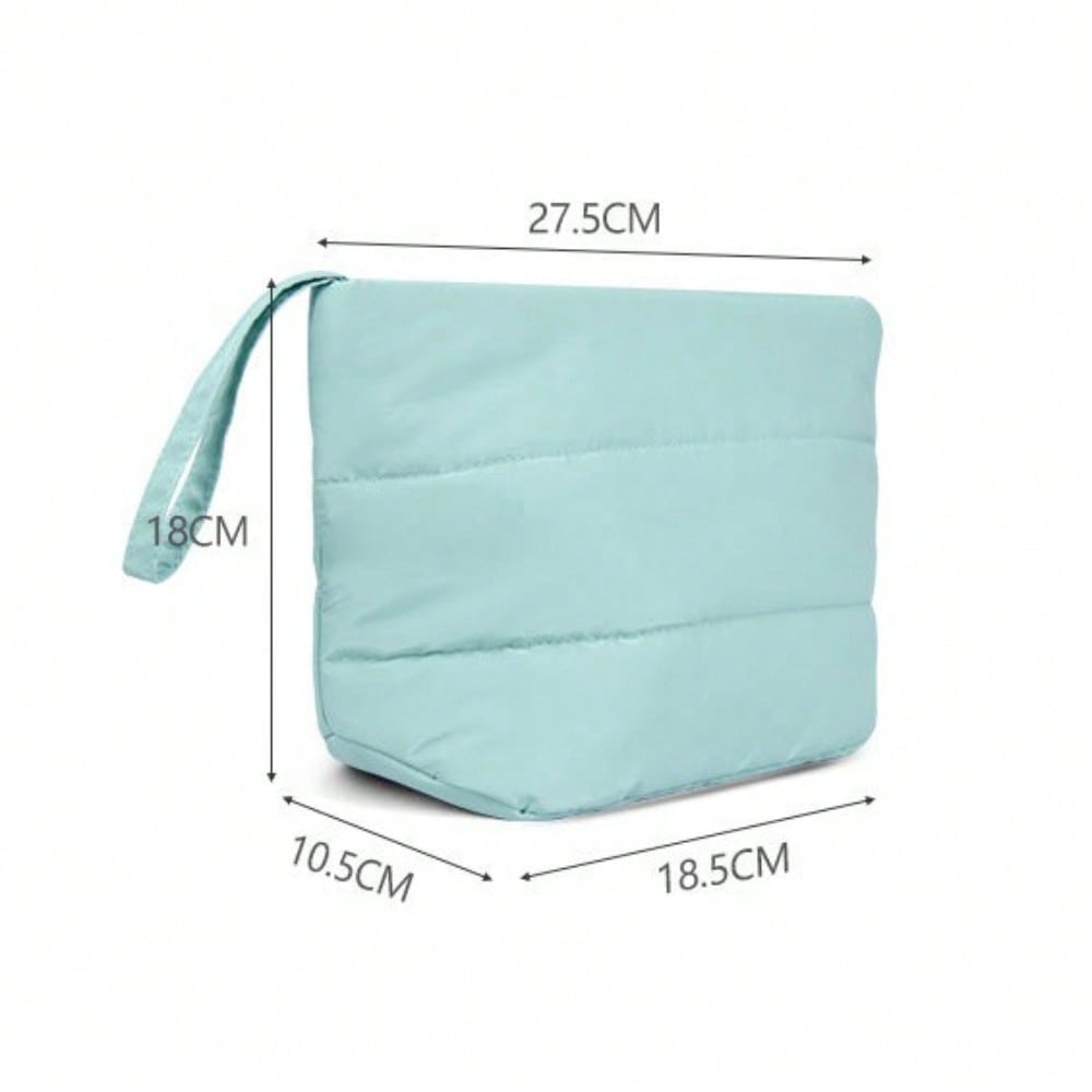 Fluffy Cloud Bag Glossy Cosmetic Bag Women's Travel Waterproof Wash Storage Bag