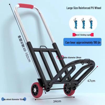 Jundinging Faltbarer Schwerlast-Handwagen