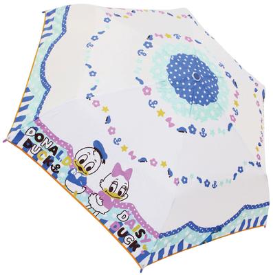 Donald & Daisy Marche Character Fabric Folding Umbrella, 53cm, 90186